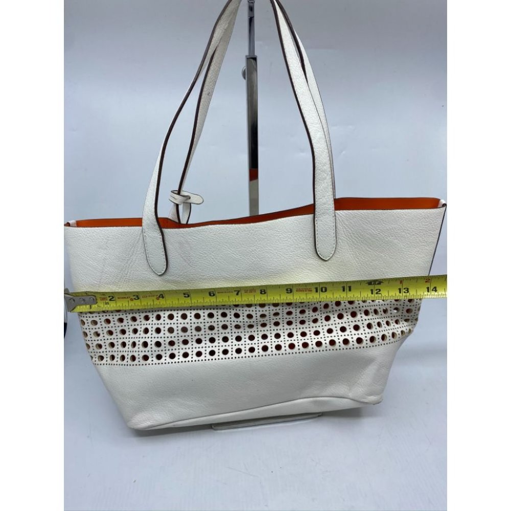 Ralph Lauren White Orange Shoulder Bag - Picture 6 of 12